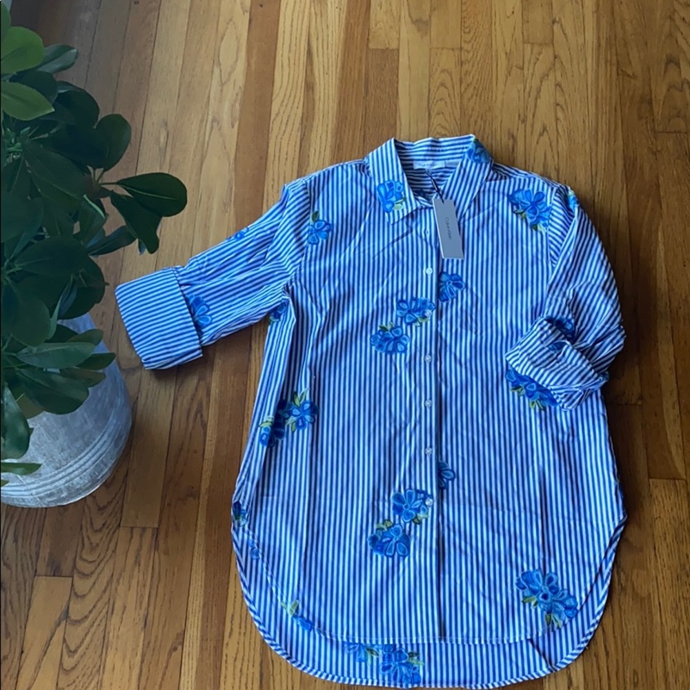 Calvin Klein button down shirt.